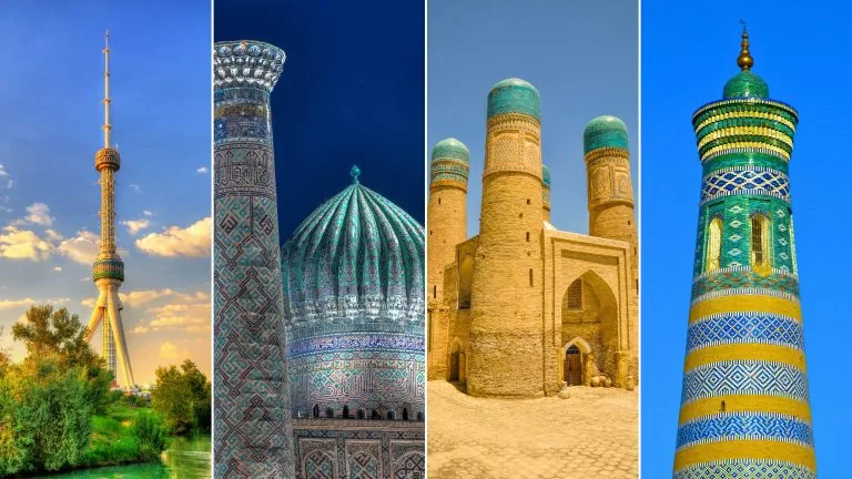 Top 10 lugares para visitar en Uzbekistán