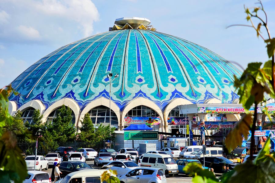 Chorsu Bazaar in Tashkent