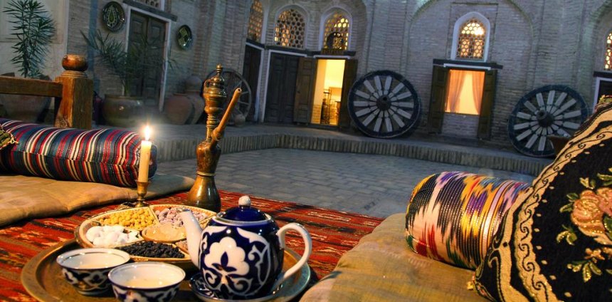 Tea traditions in Uzbekistan